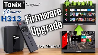 AtualizarTrocar o Firmware em TV Box Allwinner  Passo a Passo Tx3 Mini H313 LPDDR [upl. by Hnirt960]