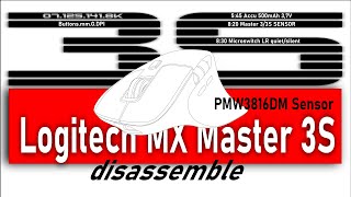 Logitech Master MX 3S vs MX3 disassemble [upl. by Elboa243]