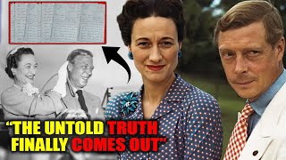 The Heartbreak Behind The Marriage of King Edward VIII and Wallis Simpson  Secret Letters [upl. by Stace]