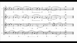 Mozart  Jubilate Deo score [upl. by Dal]