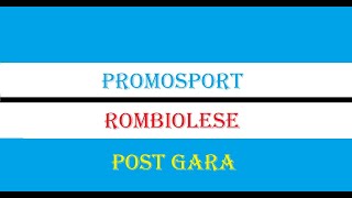 PromosportRombiolese 01 Post Gara [upl. by Ashbey]