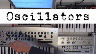 Oscillators  How Synthesizers Work Explained Simply [upl. by Nahshunn984]