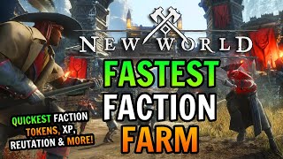 NEW WORLD How To LEVEL UP FACTION RANK [upl. by Lihkin]