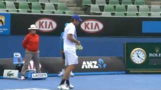 Australian Open Qualifying 2012 Ball v Pospisil [upl. by Annie]