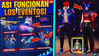 🔥NUEVA AGENDA SEMANAL DE FF😱🔥TORRE MAGICA🦄🌈💖🌸RULETA DE MAGICA MP5😱🔥RECARGA DEL MONSTRUOSA😱😈👺💥👻 [upl. by Lucey]