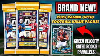 ARE THESE 15 PACKS WORTH IT🤔 2023 OPTIC FOOTBALL VALUE PACK REVIEW🏈 [upl. by Rogovy]