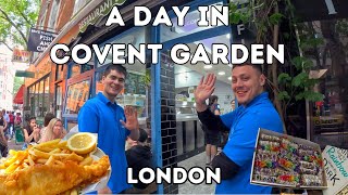 COVENT GARDEN MARKETS amp SEVEN DIALS FOOD MARKET  LONDON [upl. by Aicenat227]