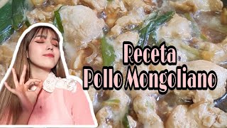 Receta de Pollo Mongoliano  Comida China Cantonesa  Nicolisa [upl. by Hilary703]