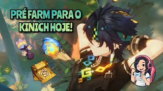 Pré Farme para o Kinich Hoje  Genshin Impact [upl. by Dranrev677]