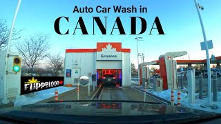 AUTO CAR WASH in Canada  DriveThru Car Wash  Petro Canada Car Wash [upl. by Assirroc]