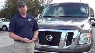 In Depth Look At The All New 2013 Nissan NV Passenger Van Presented By Morris Nissan Charleston SC [upl. by Naivat]