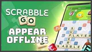 How to Appear Offline in Scrabble Go 2023 [upl. by Messere]