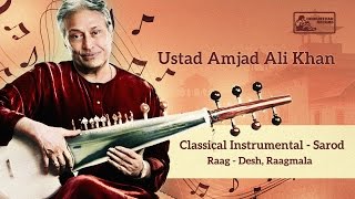 Amazing Sarod by Ustad Amjad Ali Khan  Hindusthani Classical Music  Desh Raga [upl. by Jemimah]