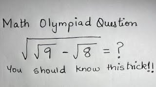 Luxembourg  Math Olympiad Question  You should know this trick [upl. by Airda246]