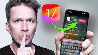 iOS 17 Die 14 besten VERSTECKTEN Funktionen 🥷🏻 [upl. by Atsillak]