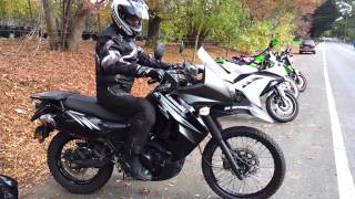 Kawasaki KLR650 sound [upl. by Etteroma]