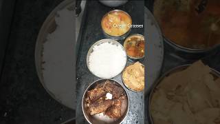 Lunchbox Minivlog57 SowSow Sambar Paruppu Rasam Meen Varuval Ribbon Pakoda food lunchbox shorts [upl. by Merriam881]