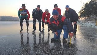 Schaatsen op natuurijs en ijsbanen  dronevideo [upl. by Donnell]