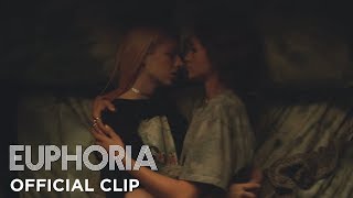 euphoria  rue and jules fall asleep season 1 episode 4 clip  HBO [upl. by Saenihp]