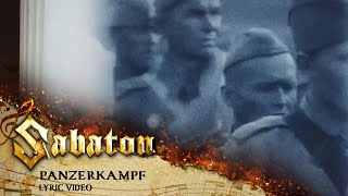 SABATON  Panzerkampf Official Lyric Video [upl. by Namqul]