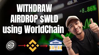 Tutorial Withdraw Worldcoin Terbaru Step By Step  Using Worldchain [upl. by Annaierb]