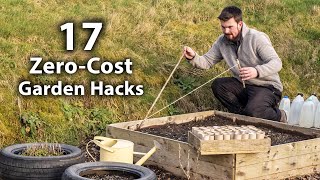 17 Brilliant FREE Vegetable Gardening Hacks  More Food for Less Effort [upl. by Nothsa840]