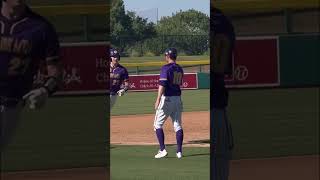 Logan Guilford with a HR at the big league stadium ‘26 out of Surprise AZ baseball shorts [upl. by Ahsekram]