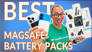 Top 5 MagSafe Battery Packs For The iPhone 16  24 Tested [upl. by Naimaj223]