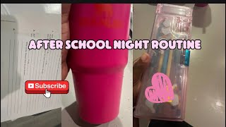 MY AFTER SCHOOL NIGHT ROUTINE [upl. by Fisher]