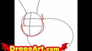 How to draw a bunny rabbit step by step [upl. by Auhsaj907]