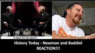 American Reacts HISTORY TODAY Newman And Baddiel In Pieces REACTION [upl. by Yendroc]