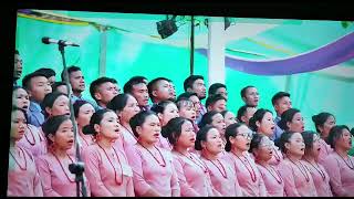 The 2nd Quinquennial Fellowship Song presented by Dollang Chiru Choir at Khoirentak [upl. by Mok]