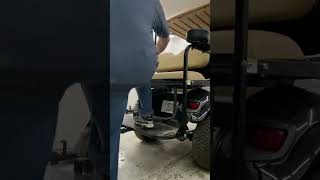 Compression test after lift kit installation on golf cart [upl. by Kirred]