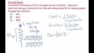 49I4  Energy Dissipated in a resistor 1  numerical [upl. by Ynittirb]