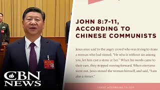 Chinese Communists Perverting the Bible and Turning Jesus into a Murderer [upl. by Millie]