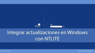 Actualizar las ISOS de Windows 7 8 y 10 con NTLITE  ONLINE [upl. by Annaeiluj]