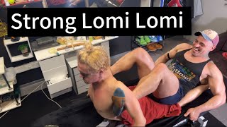 ASMR  Lomi lomi massage mixed with shiatsu and chiropractic adjustments [upl. by Aisital]