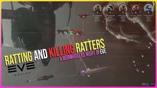 A Wormholers Sunday Night  A glimpse into ratting pvp and well ratting [upl. by Donela]