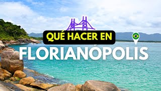 👉 Qué hacer en FLORIANÓPOLIS Brasil  Guía Definitiva 202425 🏖️🏝️ [upl. by Piane]