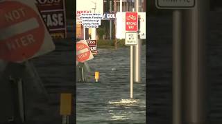 Hurricane Milton aftermath Flooding in Hillsborough County Florida 101024 Via CNN [upl. by Socin]