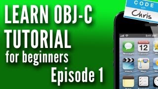 Objective C Tutorial For Beginners  Episode 1  Variables [upl. by Ainav]