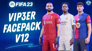 FacePack V12 By ViP3eR For FIFA 23  Tutorial  TU171 [upl. by Dougall]