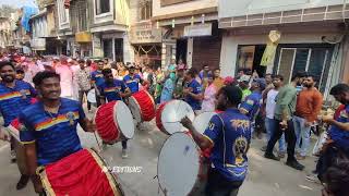 NATRAJ NASHIK DHOL  KHUDA GAWAH  CHARKOP CHA RAJA VISARJAN SOHALA 2023  BANJO PARTY MUMBAI 2023 [upl. by Pauiie194]