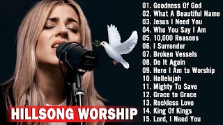 New 2024 Playlist Of Hillsong Songs Playlist 🙏HILLSONG Praise Music 2024  Goodness Of God [upl. by Adnomar]