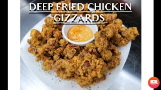 How to Make Deep Fried Chicken GizzardsChicken Gizzards [upl. by Mansur]