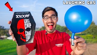 Trying Laughing Gas With Jolochip🥵😂  Will I Cry OR Laugh [upl. by Azral]