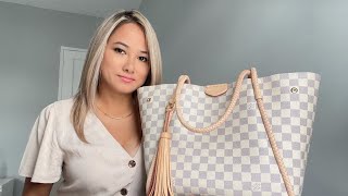 Review Louis Vuitton PROPRIANO TOTE BAG DAMIER AZUR [upl. by Merriman]