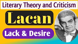 lacan psychoanalytictheory literarytheoryandcriticism [upl. by Eitsirhc332]