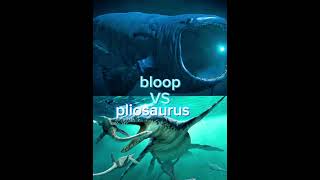 bloop Vs sarcosuchus megalodon mosasaurus pliosaurus whale Blue kraken [upl. by Nhguavoj]