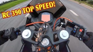 TopSpeed KTM RC390  Thailand [upl. by Tristram]